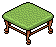 Green Piano Chair
