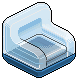 Blue Inflatable Chair