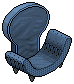 Runway Blue Fashion Chair
