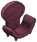Runway Red Fashion Chair