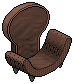 Runway Brown Fashion Chair