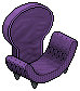 Runway Purple Fashion Chair