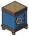 Blue Safe Minibar