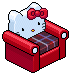 Hello Kitty Armchair