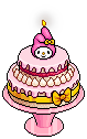 My Melody Birthday Cake