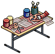 Arts and Crafts Table