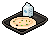 Black Lunch Tray