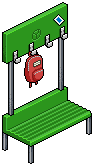 Green Coatrack
