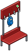 Red Coatrack