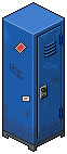 Blue School Locker