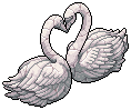 Swan Sculpture Lovelock
