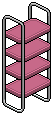 Pink Bookcase