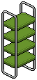 Green Bookcase