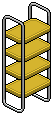 Yellow Bookcase