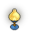 Blue Silo Desk Lamp
