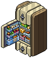 Cream Silo Fridge