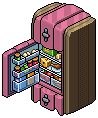 Pink Silo Fridge