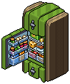 Green Silo Fridge
