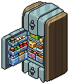Pale Blue Silo Fridge