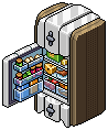 Grey Silo Fridge