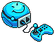 Blue Smiley Console