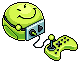 Red Smiley Console