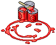 Red Smiley Paint