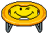 Yellow Smiley Trampoline
