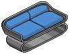 Blue Sofa