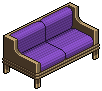 Purple Area Sofa