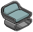 Aquamarine Armchair