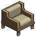 Beige Armchair