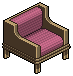 Pink Armchair