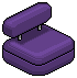 Purple Iced Sofachair