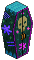 Colorful Coffin