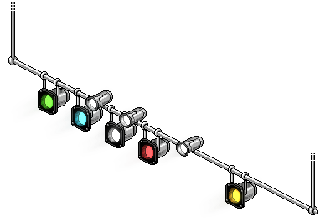 Rainbow Stage Lights