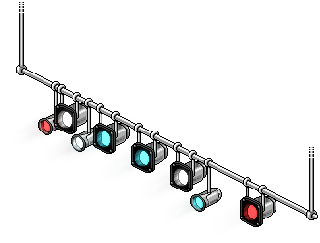 Red'n'Blue Stage Lights