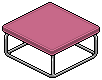 Pink Coffee Table