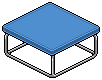 Blue Coffee Table
