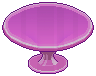Pink Round Dining Table