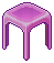 Pink Occasional Table