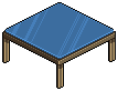 Blue Coffee Table