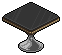 Black Occasional Table
