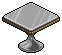 White Occasional Table