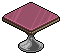 Pink Occasional Table