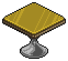 Yellow Occasional Table