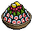 Tiki Tray with Fruit