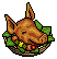 Tiki Tray with Pig's Head