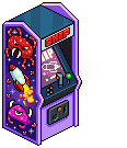 Purple Arcade Machine