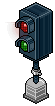 White Traffic Light